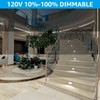LEONLITE 3CCT LED Step Lights 120V-277V, 150LM 2.5W Dimmable Horizontal