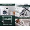 ZOLLNER Cuddly Blanket in 150 x 200 cm – Wrinkle-Resistant