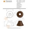 Premier Copper Products SH-L300DB Hand Hammered Copper 7-Inch Cone Pendant