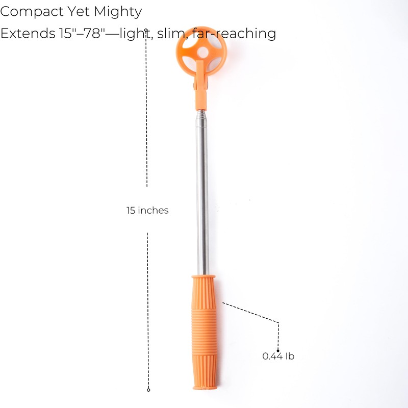 Egg Grabber for Chicken Eggs – Extendable Stainless Steel Egg