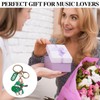 Nhemeylp Taylor Keychain, Alloy Music Keyring Backpack Accessories, Fashion Music