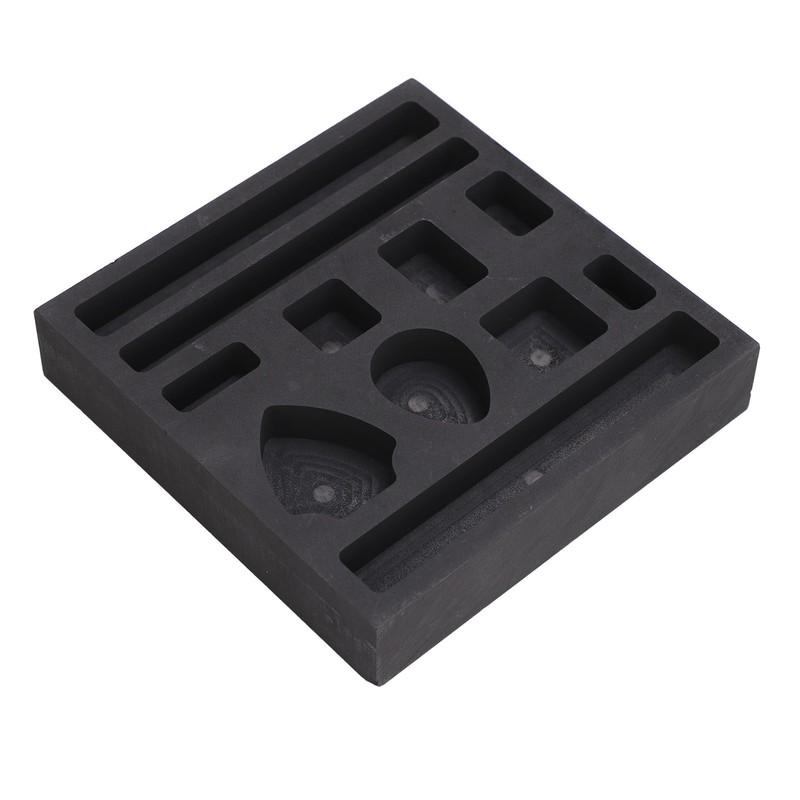 Graphite Ingot Mold for Metal Casting 11 Holes Easy Demoulding