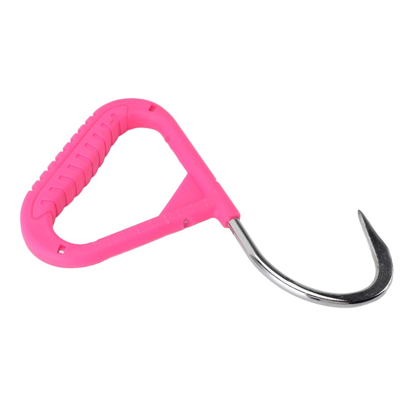 Pulp Hook Chrome Plated Steel Single Handed Comfortable Grip Log
