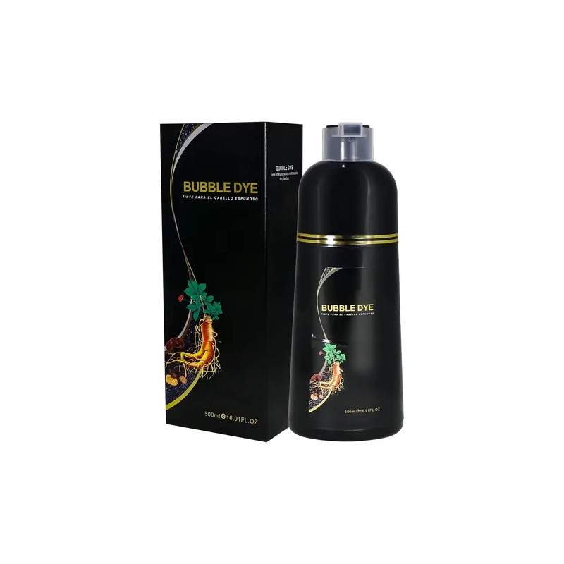 DILER Tinte Instantáneo Cubre Canas 3en1 Shampoo Natural Con Extracto