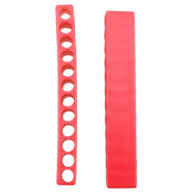 Bxian 10PCS 12 Holes Hexagonal Screwdriver Storage 1/4 inch Position