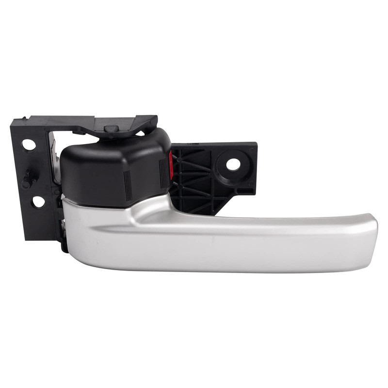 TRQ Front Left Interior Door Handle Silver Drivers Side Compatible
