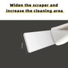 OKEMISS Multifunctional 3 in 1 Double Head Cleaning Brush Scraper