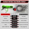 TOUGH 1/4" x 50 ft 10,000LBs Synthetic Winch Line Cable