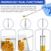 Pack of 9 Spatulas, Laboratory Spoons, Stainless Steel Micro Spoon