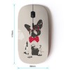KOOLmouse [ Optical 2.4G Wireless Mouse [ Boston Terrier Pug