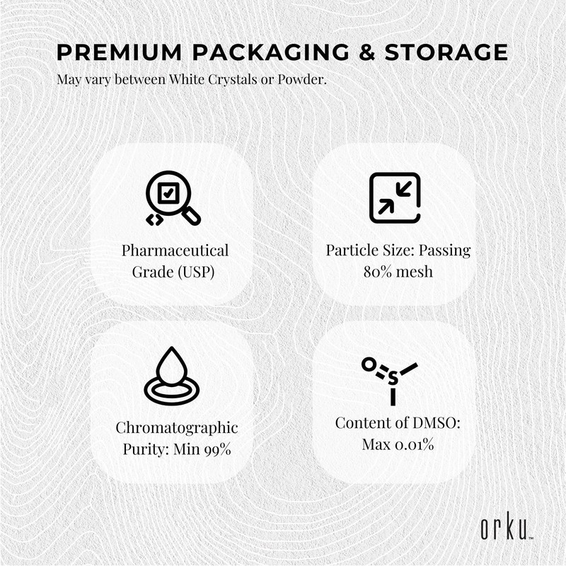 100g MSM Powder or Crystals - 99% Pure Methylsulfonylmethane Dimethyl