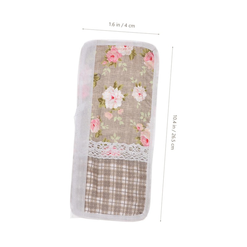 Hohopeti 1 Pair Fridge Handle Cover Slip Protective Appliance Door