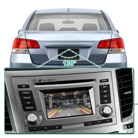 86267-AJ10B OE Backup Camera Replacement for Subaru Legacy Outback 2010-2014, GreenYi Rear View Reverse Rear Park Assist Camera Replaces NO. 86267AJ10B