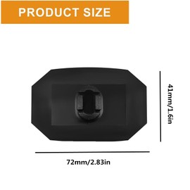 Mtxorvix 4pcs FL3Z5586B FL3Z 5586-B Rear Leaf Spring Insulator Bushing Inserts Compatible with 2015-2020 Ford F150,Rear Leaf Helper Spring Insulator Pad Replaces FL34 5586-AA (Black)