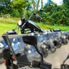 DREAMIZER Universal Motorcycle Black 8mm/10mm Skull Skeleton Hands Side Rear