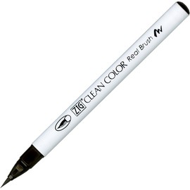 Zig Clean Color Real Brush Marker Pen 902 Natural Grey