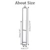 Sziqiqi Hanging Clear Glass Propagation Tube Vase for Cuttings, Hydroponic