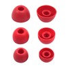 hopopower 6 Pairs Replacement Silicone Ear Tips Compatible with Beats