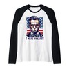 I Hate Theater Abraham Abe Lincoln Funny President Meme Raglan