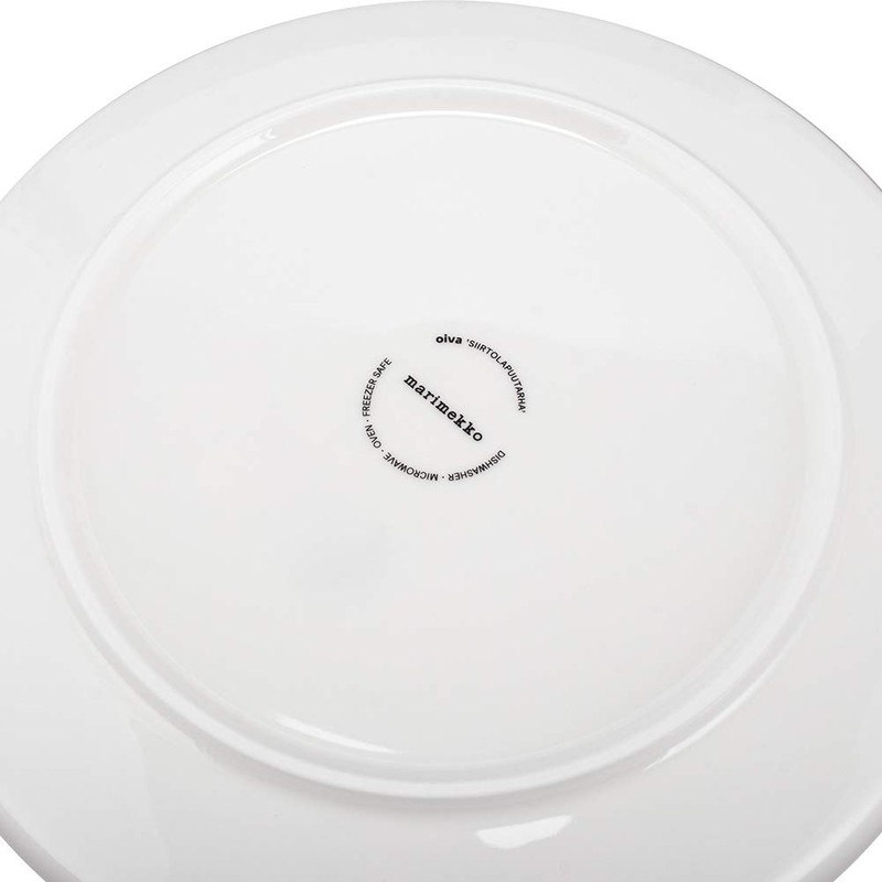 Marimekko 063304-191 Plate, 9.8 inches (25 cm), Siirtolapuutarha Plate, Tableware,
