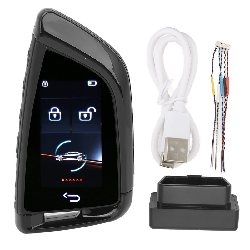 Lcd Screen Key Fob Keyless Entry Zinc Alloy Keyless Entry