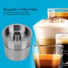 Stainless Steel Reusable Coffee Filter Capsule Set Coffee Maker Parts