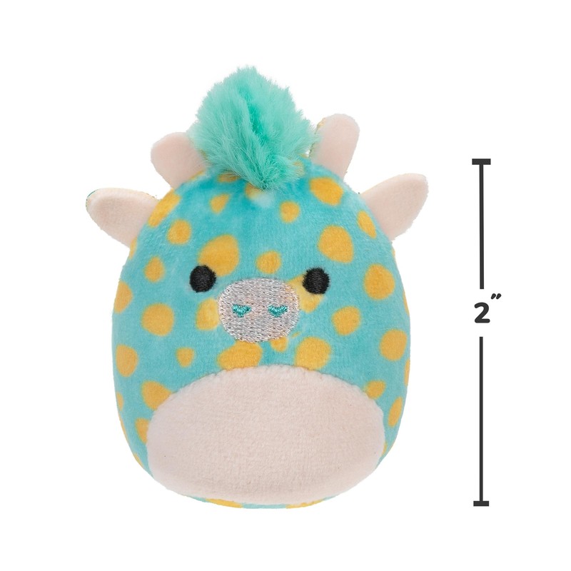 Squishville SQM0508 Safari Squad, Super Soft Mini Squishmallows, 5 cm