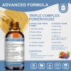 Mulittea Magnesium Glycinate 1500mg Liquid Drop for Calm, Stress, Sleep,