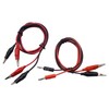 Blomiky 1M 1 Red and 1 Black 2 Wire Alligator