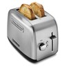 KitchenAid 2 Slice Manual Lift Toaster - KMT2115SX, Stainless Steel