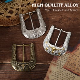 Western Belt Buckles for Men Women Cowboy Rodeo Cowgirl Western Party Mens Replacement Cowboy Belt Buckle Gifts