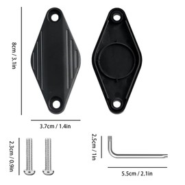 Bicycle Tracker Case, Bicycle GPS Tracker Bag, Holder Tracker Waterproof, Bicycle Mount Locator Protective Case, Locator Protective Cover, Bicycle Positioning Anti-Lost Holder