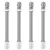 Classicseali 4PCS Tire Valve Extension,4 in 100mm Schrader Valve Extension