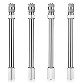 Classicseali 4PCS Tire Valve Extension,4 in 100mm Schrader Valve Extension