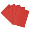 sourcing map 5pcs Corrugated Cardboard Paper Sheets,Red,7.87-inch x 11.81-inch,for Craft