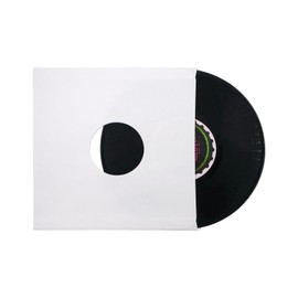 10'' Vinyl Record Paper Inner Sleeves - Anti-Static White Kraft Paper Acid Free Protection Covers for 10 Inches Record - 20 Pack