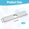 Kitchen Sink Hole Cover, Plate Faucet Escutcheon Stainless Steel Faucet