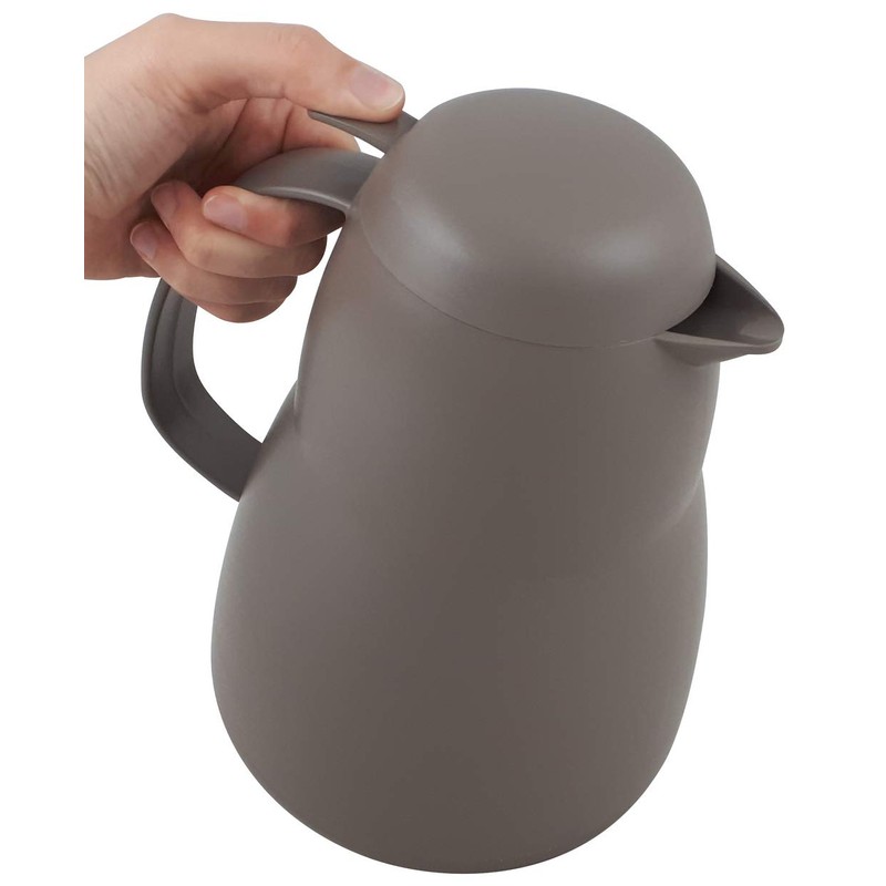 Helios Zeo Vacuum Jug Warm Grey 1 Litre