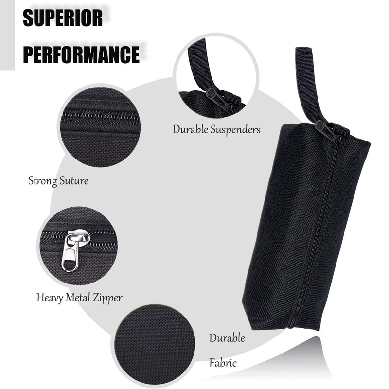 Tool Zipper Pouches, Akozon Waterproof Electrician Tool bag Protable Small