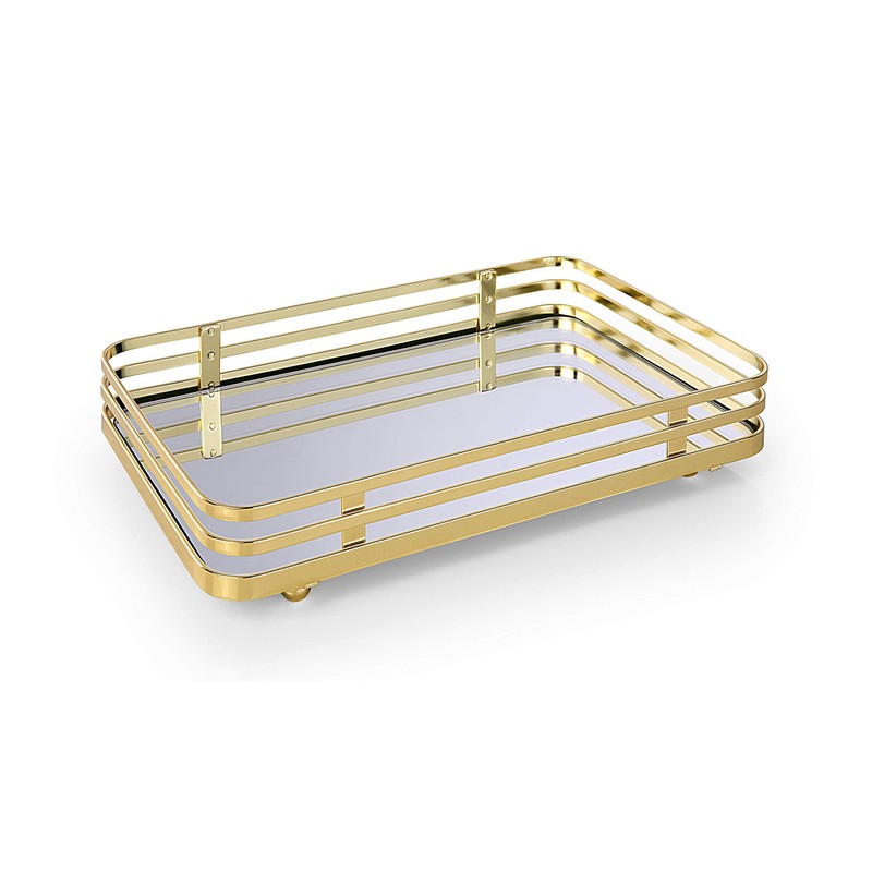 SunnyPoint Classic Decorative Vanity Perfume Dresser Jewelry Organizer Makeup Mirror