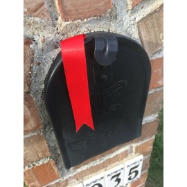 GREAT MAILBOX REPLACEMENT FLAG, MAILBOX FLAG   QUICK & EASY + NO TOOLS!