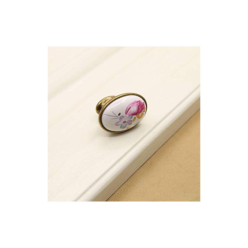 EBETA 10 Vintage Drawer Knobs, Cupboard Knobs, Furniture Knobs, Cupboard