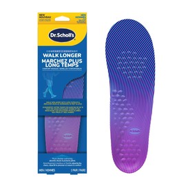 Dr. Scholl's FITNESS WALKING Insoles. Reduce Stress and Strain on your Lower Body while you Walk and Reduce Muscle Soreness (for Men's 8-14, also available for Women's 6-10)