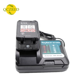 QCZRED 2X 12V 2.0 Ah BL1021B Battery & DC10WD Charger Replace for Makita BL1016 BL1015 BL1020B BL1041B BL1040B Battery; Compatible with Makita DC10WC DC10SB Charger