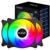 PCCOOLER 120MM Case Fan 3 Pack FX120 High Performance Cooling