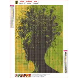 MMAHD Diamond Painting Kit, Cartoon Characters, 12x16 Inches Full Drill Diamond Art, 5D DIY Craft Set with Tools