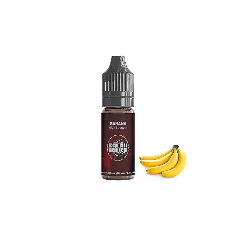 Banana High Strength Flavouring - 230+ Flavours - Galaxy Food
