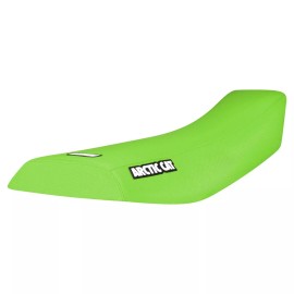 Yamaha 2002-2004 Arctic Cat 375 400 500 ATV Gripper Seat Cover  all GREEN  LOGO #451