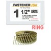 1-1/2" x .083 Ring Brite Coil Nails 15-DEG Wire 3,500ct