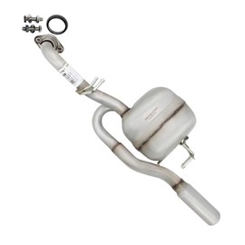 Exhaust Rear Exhaust Muffler Assembly Compatible for 2008-2014 Scion XD 1.8L | Stainless Steel | Northeastern Exhaust | Free Gasket, Bolts Kit Included | Direct-Fit Replacement